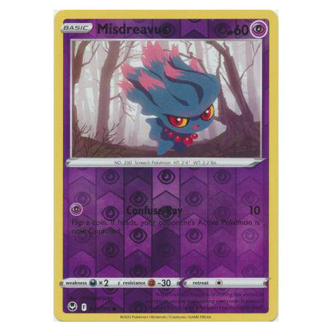 Misdreavus : SILVER TEMPEST (Reverse holo) - 063/195