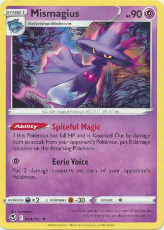 Mismagius : SILVER TEMPEST - 064/195 - Lockett Labs UK