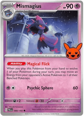 Mismagius : TRICK OR TRADE 2023 - 088/193 - Lockett Labs UK