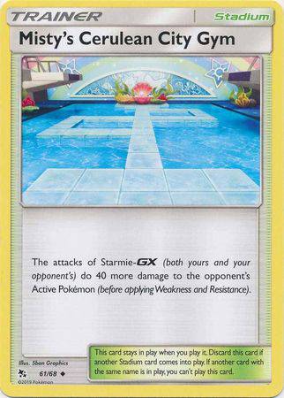 Misty's Cerulean City Gym : HIDDEN FATES - 61/68