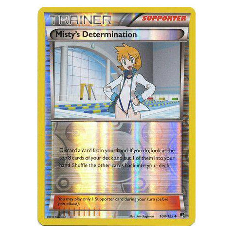 Misty's Determination : BREAKPOINT (Reverse holo) - 104/122