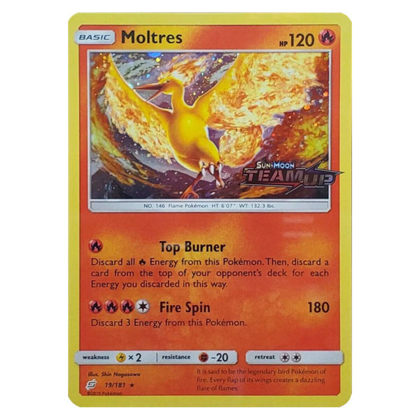 Moltres : TEAM UP STAMPED PROMO (Holo) - 19/181
