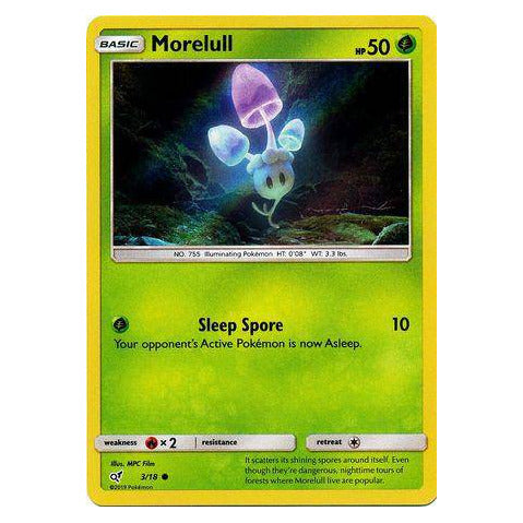 Morelull : DETECTIVE PIKACHU (Holo) - 3/18