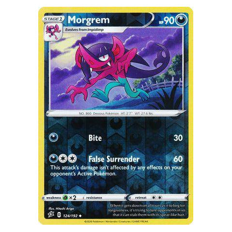 Morgrem : REBEL CLASH (Reverse holo) - 124/192