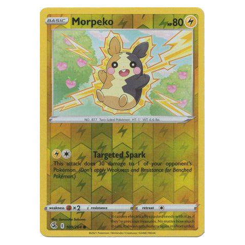 Morpeko : FUSION STRIKE (Reverse holo) - 109/264