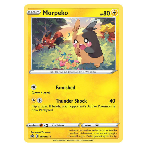 Morpeko : PROMO (Holo) - SWSH116