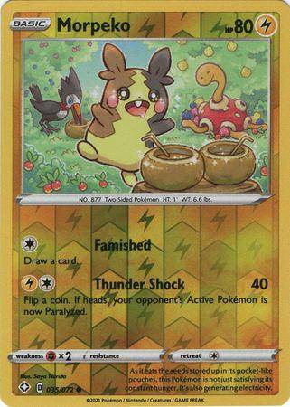 Morpeko : SHINING FATES (Reverse holo) - 035/072