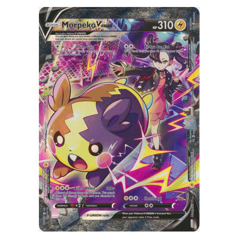 Morpeko V-Union : JUMBO PROMO - SWSH287-SWSH290