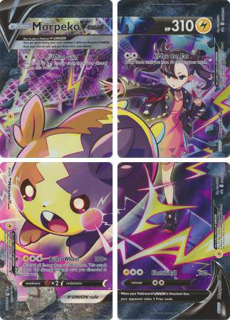 Morpeko V-Union Set : PROMO - SWSH287-SWSH290 - Lockett Labs UK