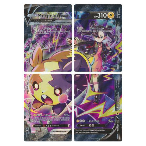 Morpeko V-Union Set : PROMO - SWSH287-SWSH290