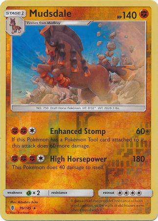 Mudsdale : GUARDIANS RISING (Reverse holo) - 76/145 - Lockett Labs UK