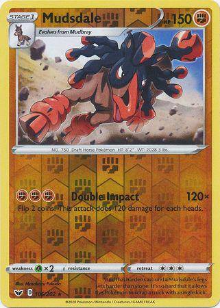 Mudsdale : SWORD & SHIELD BASE (Reverse holo) - 106/202