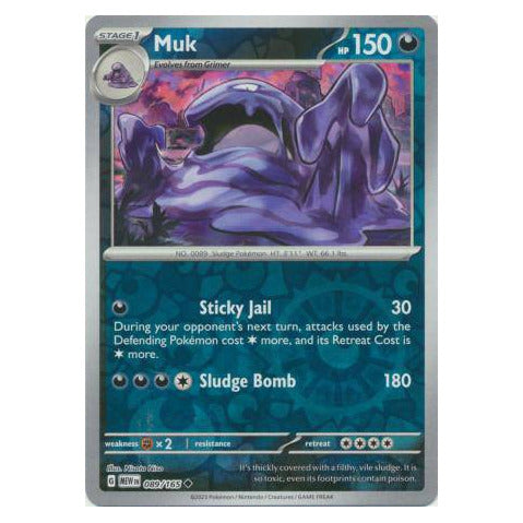 Muk : 151 (Reverse holo) - 089/165