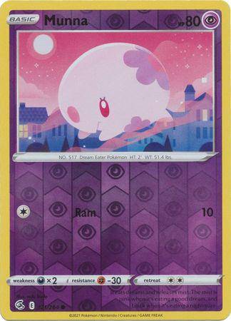 Munna : FUSION STRIKE (Reverse holo) - 121/264 - Lockett Labs UK