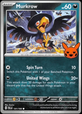 Murkrow : TRICK OR TRADE 2023 - 131/193