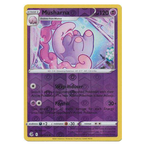 Musharna : FUSION STRIKE (Reverse holo) - 122/264