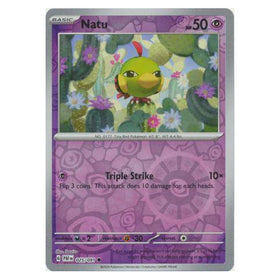 Natu : PALDEAN FATES (Reverse holo) - 025/091