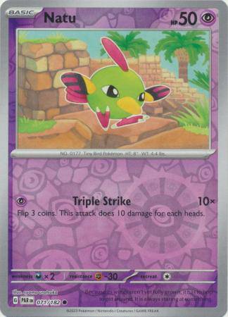 Natu : PARADOX RIFT (Reverse holo) - 071/182