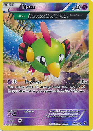 Natu : ROARING SKIES (Reverse holo) - 28/108