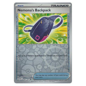 Nemona's Backpack : PALDEAN FATES (Reverse holo) - 083/091