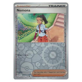 Nemona : SCARLET & VIOLET BASE (Reverse holo) - 180/198