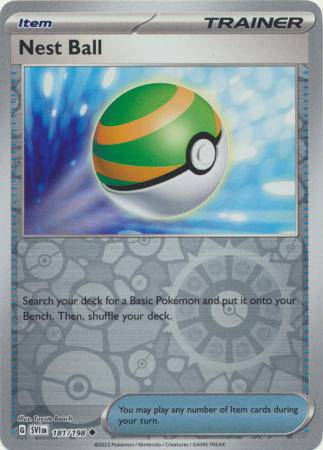 Nest Ball : SCARLET & VIOLET BASE (Reverse holo) - 181/198