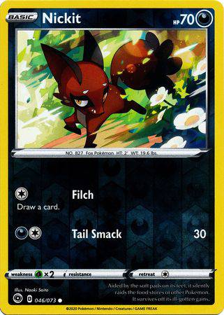 Nickit : CHAMPION'S PATH (Reverse holo) - 046/073