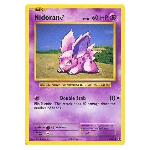 Nidoran : EVOLUTIONS - 43/108