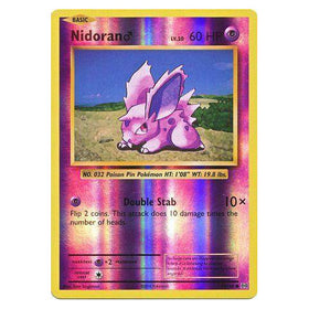 Nidoran : EVOLUTIONS (Reverse holo) - 43/108