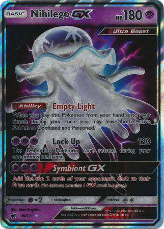 Nihilego GX : CRIMSON INVASION - 49/111 - Lockett Labs UK