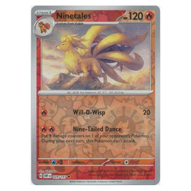 Ninetales : OBSIDIAN FLAMES (Reverse holo) - 029/197