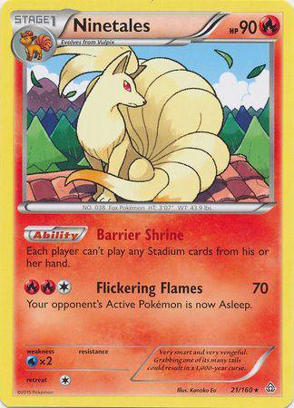 Ninetales : PRIMAL CLASH - 21/160 - Lockett Labs UK