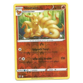 Ninetales : SILVER TEMPEST (Reverse holo) - 018/195