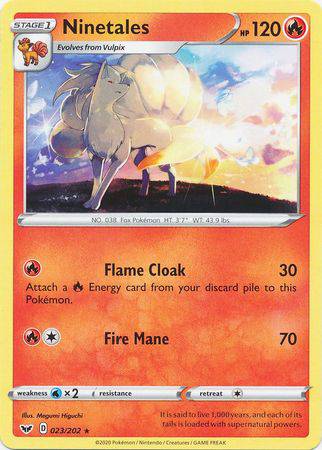 Ninetales : SWORD & SHIELD BASE - 023/202