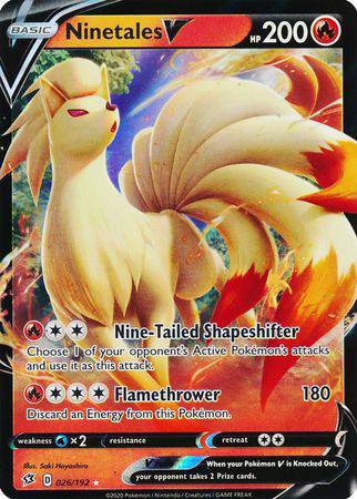 Ninetales V : REBEL CLASH - 026/192