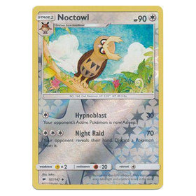 Noctowl : BURNING SHADOWS (Reverse holo) - 107/147