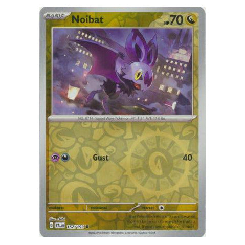 Noibat : PALDEA EVOLVED (Reverse holo) - 152/193