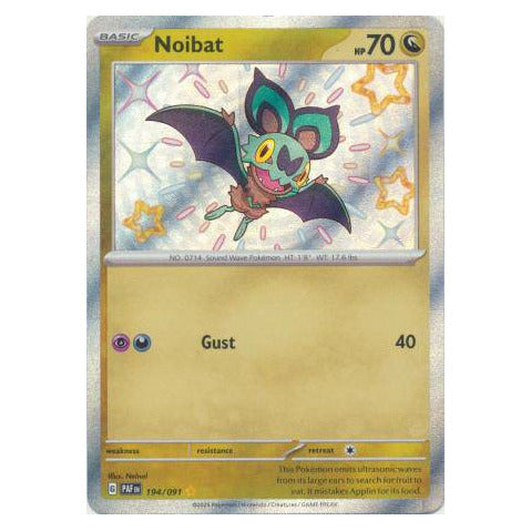 Noibat : PALDEAN FATES - 194/091
