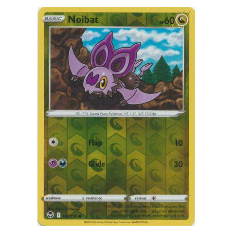 Noibat : SILVER TEMPEST (Reverse holo) - 132/195