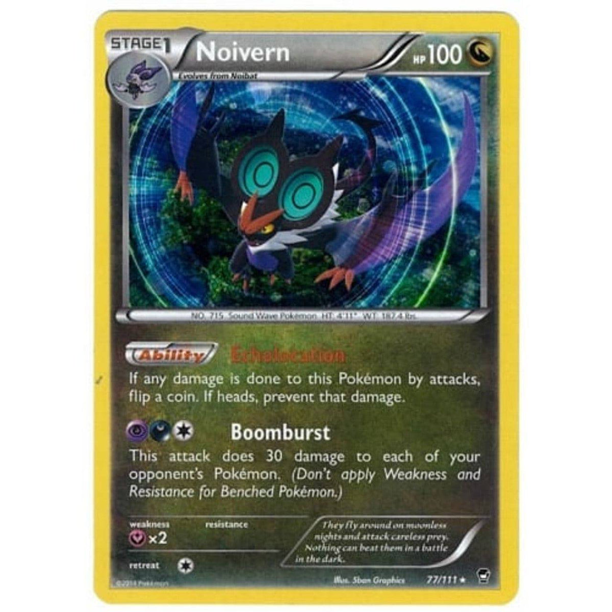 Noivern : ALTERNATE PROMO (Holo) - 77/111 - Lockett Labs UK