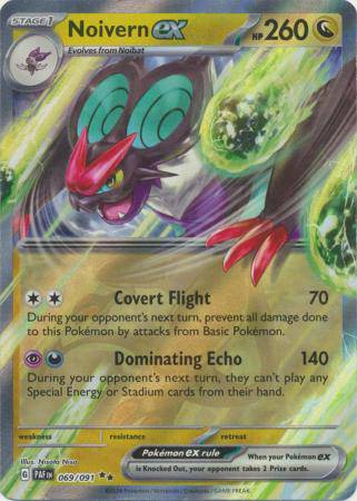 Noivern ex : PALDEAN FATES - 069/091