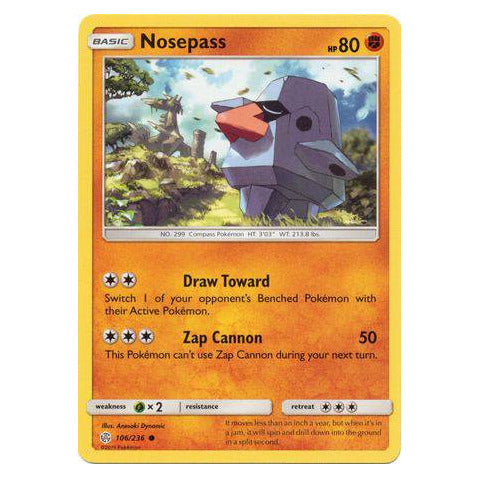 Nosepass : COSMIC ECLIPSE - 106/236