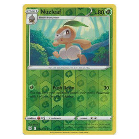 Nuzleaf : LOST ORIGIN (Reverse holo) - 012/196