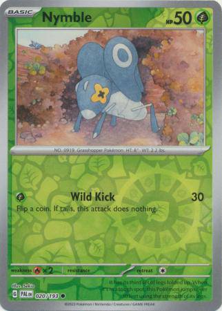 Nymble : PALDEA EVOLVED (Reverse holo) - 020/193
