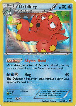 Octillery : BREAKTHROUGH (Holo) - 33/162