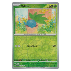 Oddish : 151 (Reverse holo) - 043/165