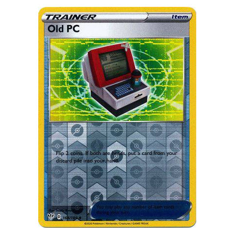 Old PC : DARKNESS ABLAZE (Reverse holo) - 164/189
