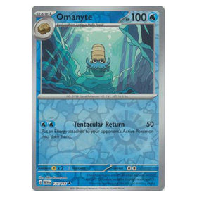 Omanyte : 151 (Reverse holo) - 138/165