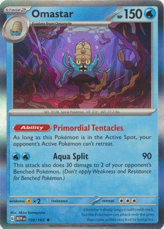 Omastar : 151 (Holo) - 139/165 - Lockett Labs UK