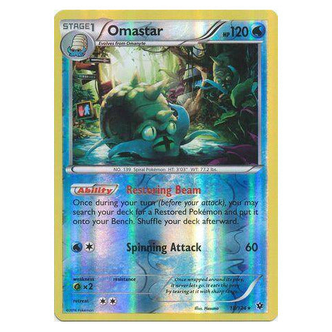 Omastar : FATES COLLIDE (Reverse holo) - 18/124